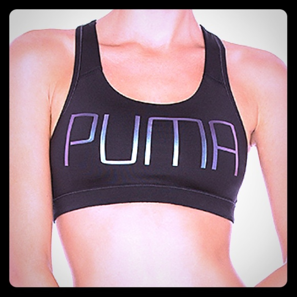 PUMA PWRShape Forever High-Impact black Sports Bra